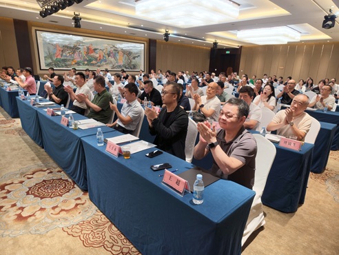 陕西省花协第八届会员大会现场 陕西省花协第八届会员大会现场