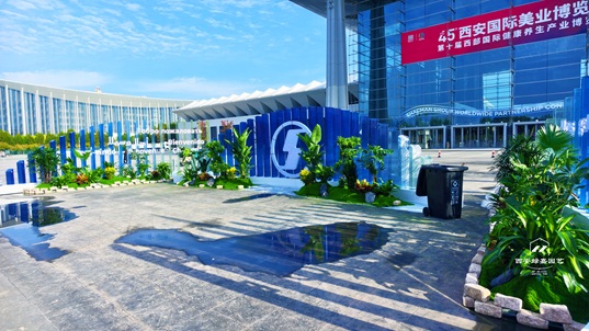 西安绿植租赁实力派！绿嘉园艺2天1晚极限交付西安国际会展中心